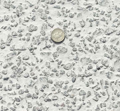 exposed aggregate finish