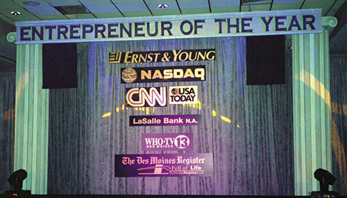 Ernst and Young Entrepreneur of the Year for Iowa and Nebraska