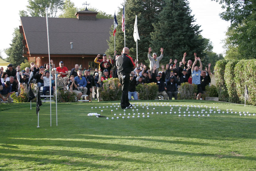 GOMACO Invitational, Peter Johncke Trick-Shot Show