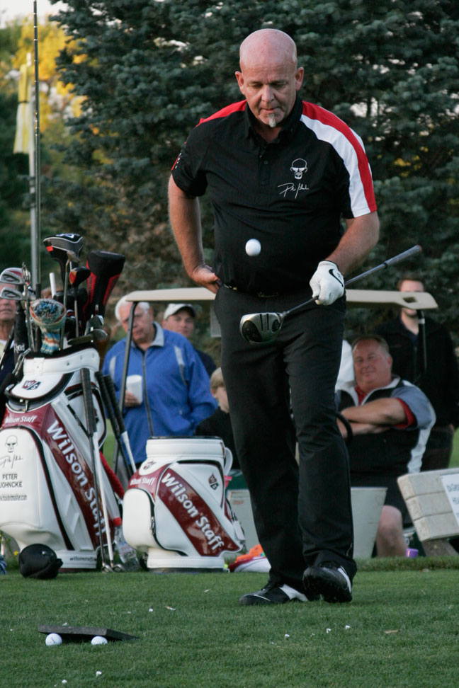 GOMACO Invitational, Peter Johncke Trick-Shot Show