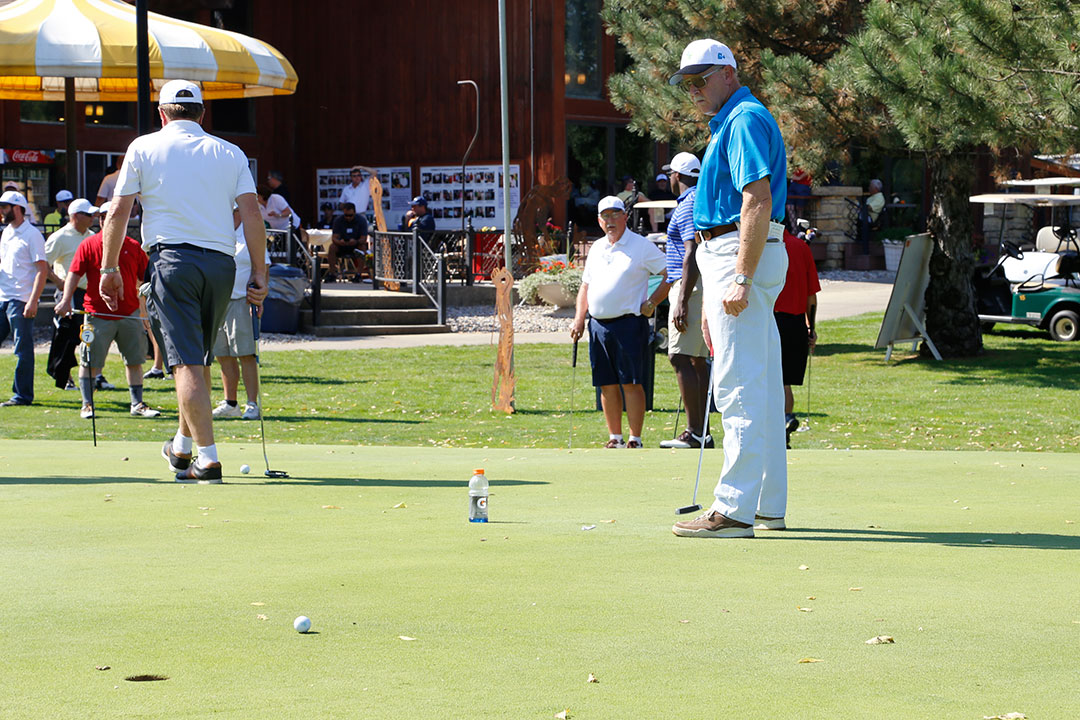 Putting Tournament Practice Green