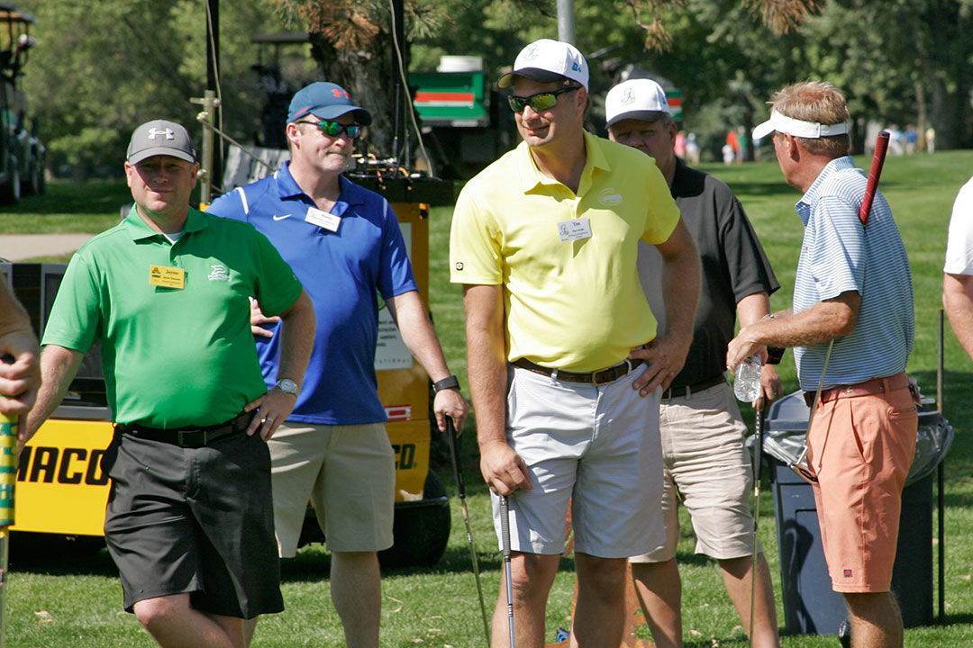 Putting Tournament Practice Green