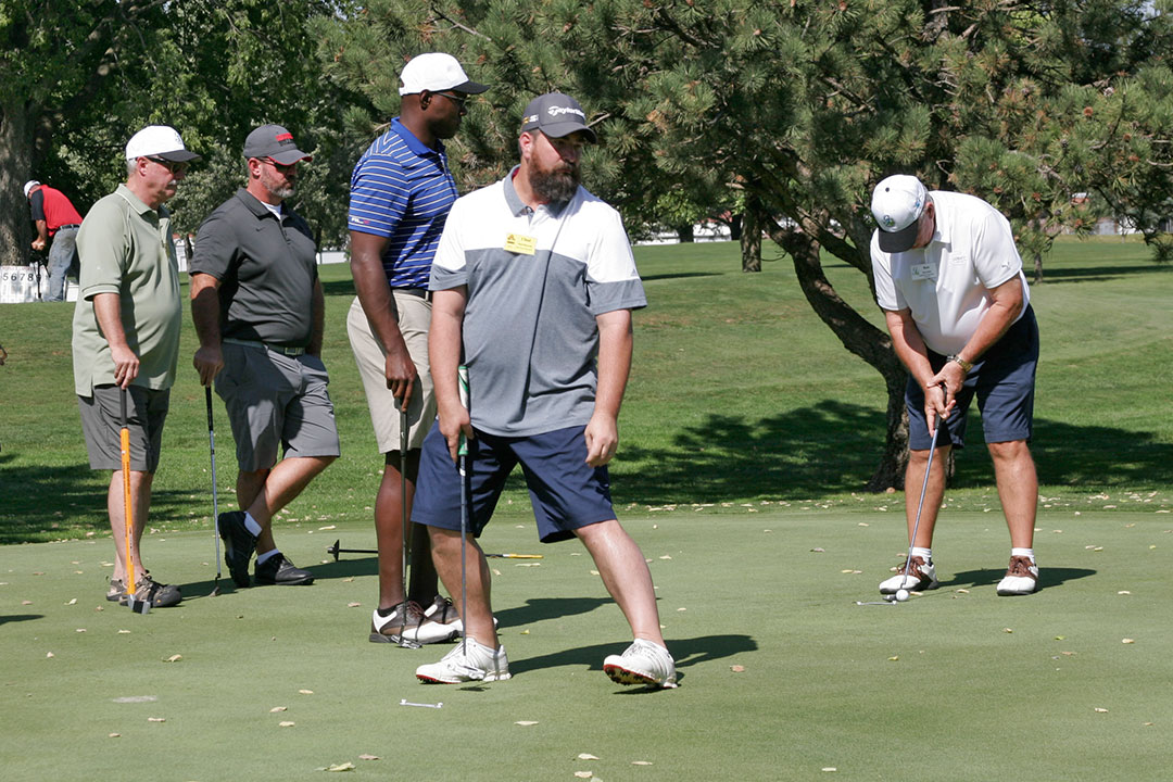 Putting Tournament Practice Green