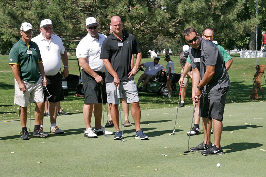 Putting Tournament Practice Green