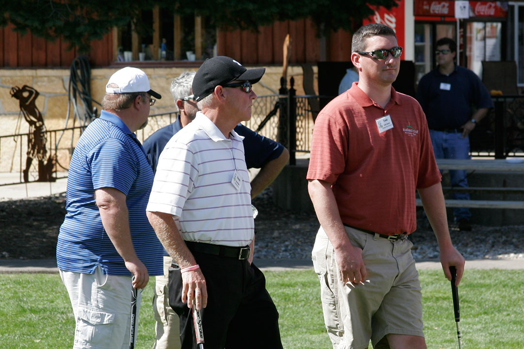 Putting Tournament Practice Green