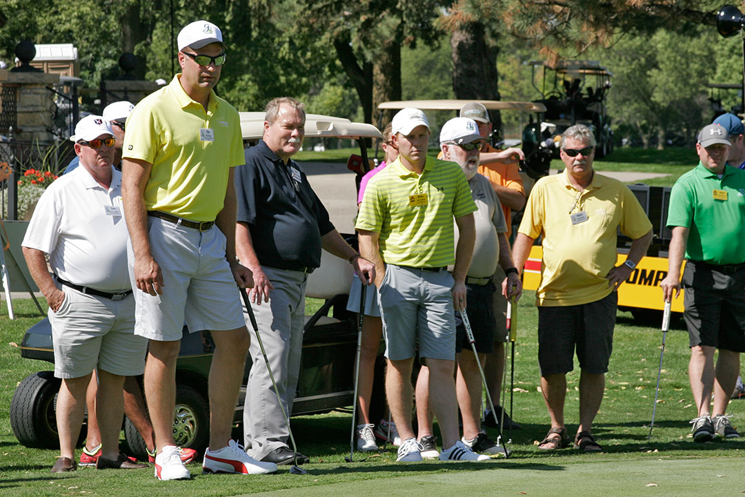 Putting Tournament Practice Green