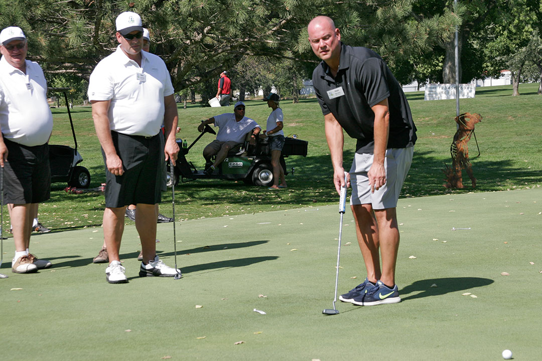 Putting Tournament Practice Green