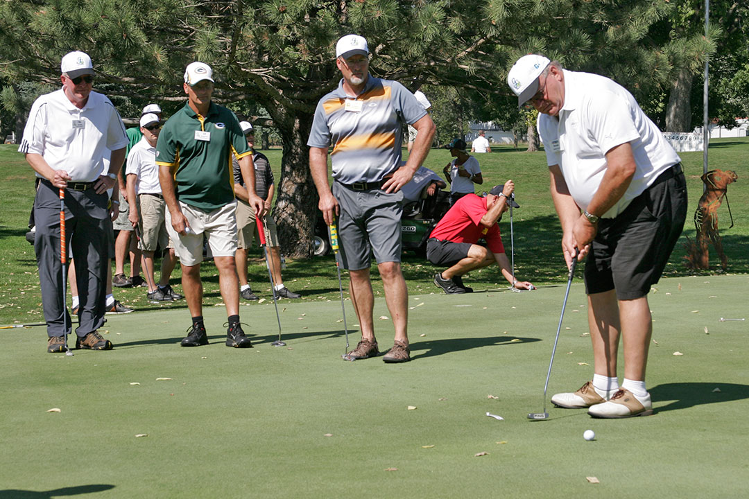 Putting Tournament Practice Green