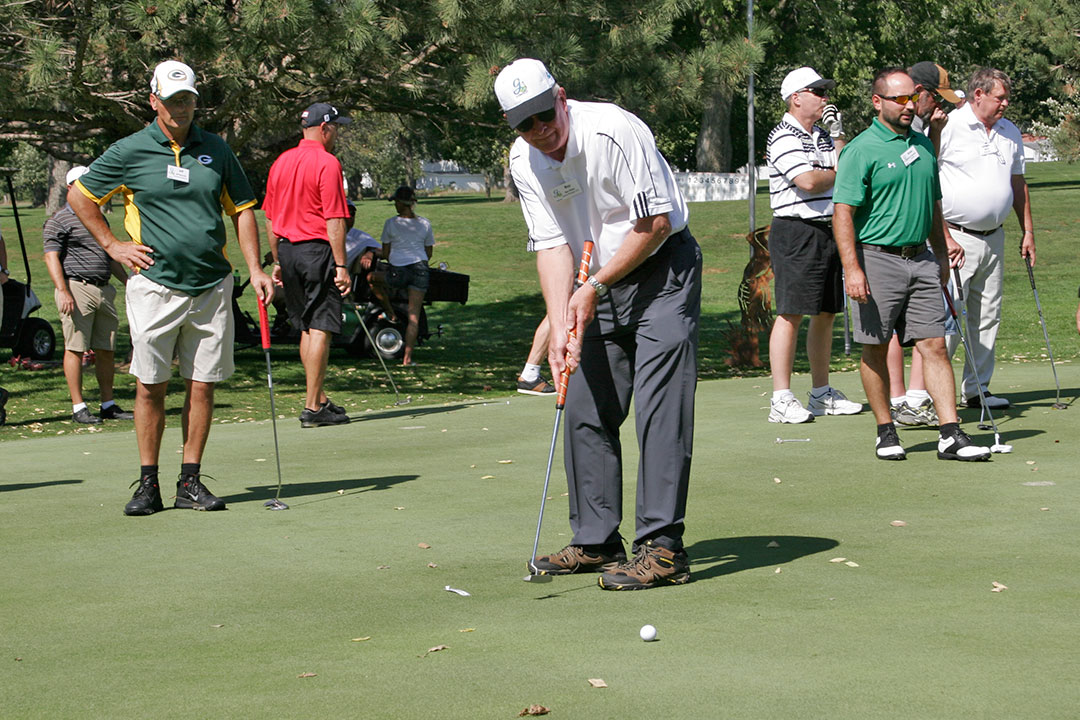 Putting Tournament Practice Green