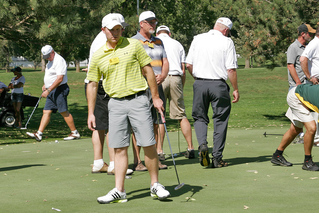 Putting Tournament Practice Green