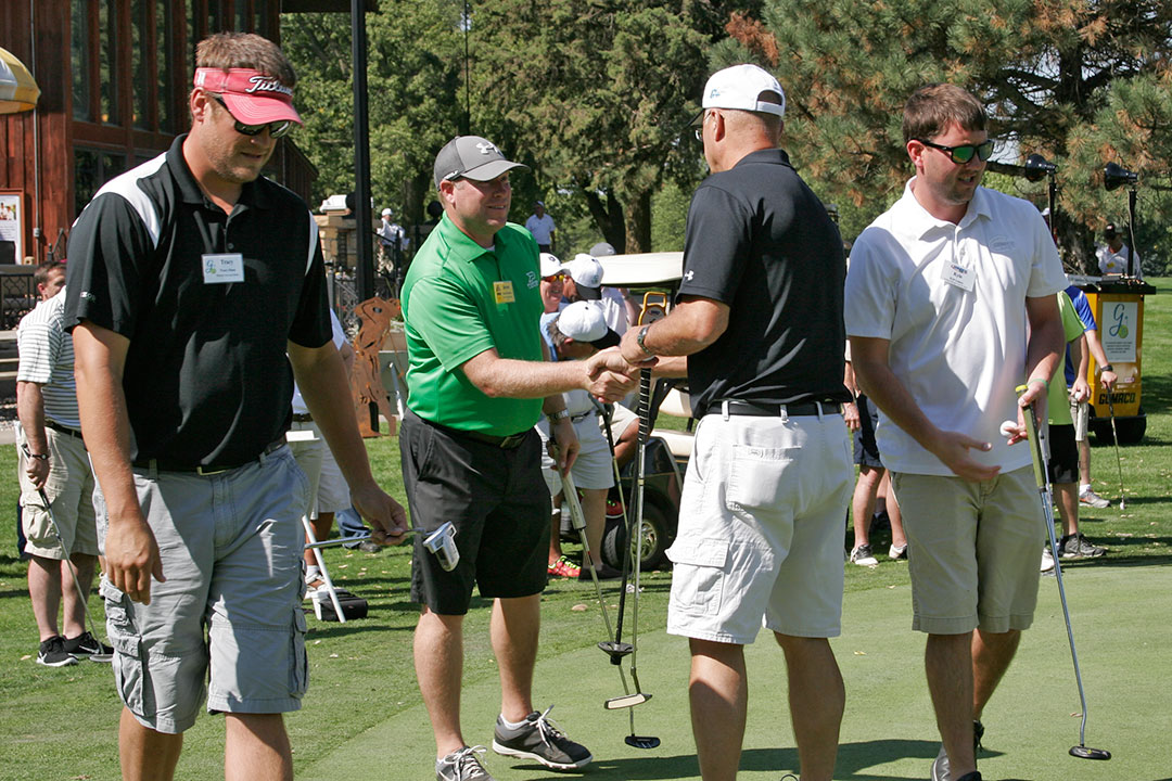 Putting Tournament Practice Green