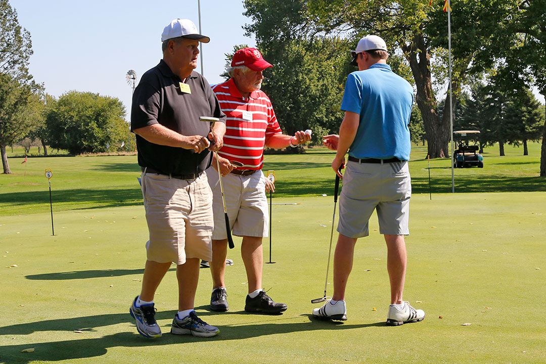 Putting Tournament Practice Green
