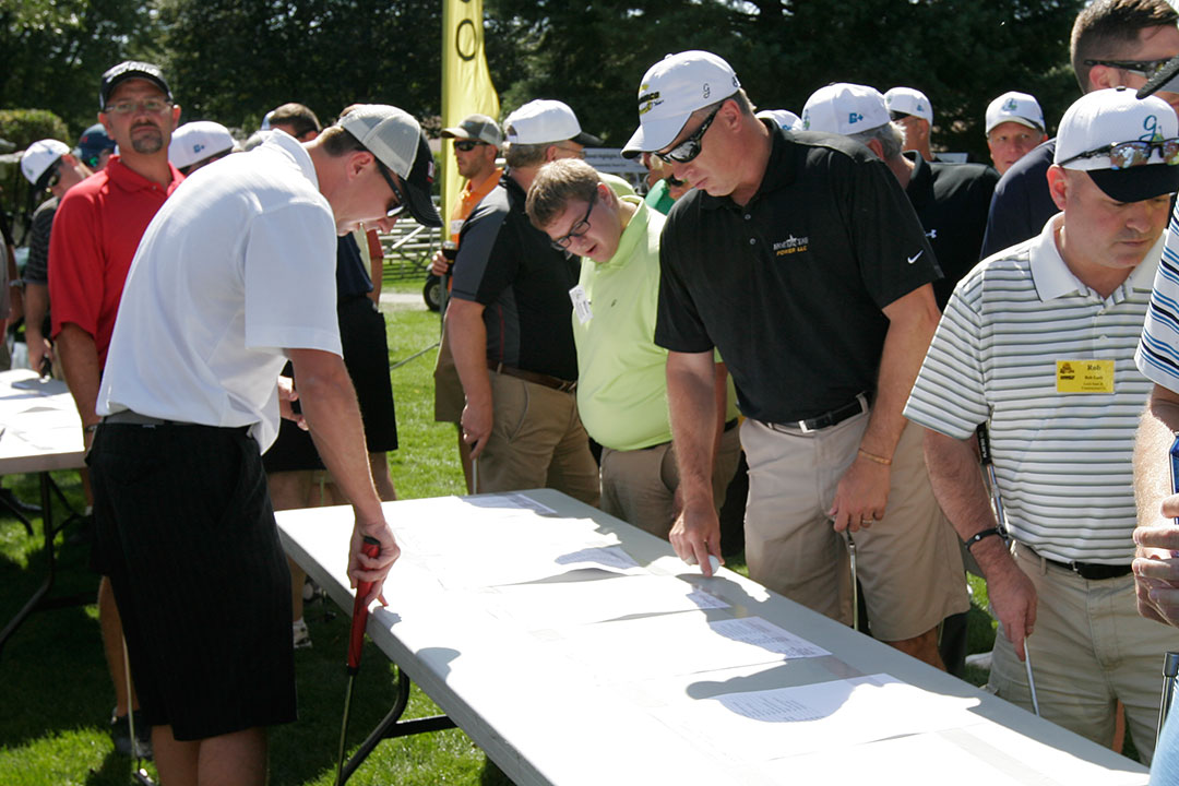 Putting Tournament Practice Green