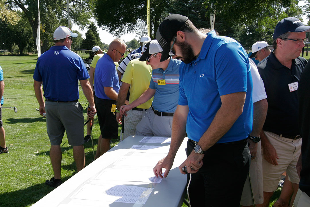Putting Tournament Practice Green
