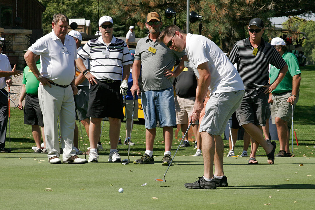 Putting Tournament, Practice Green