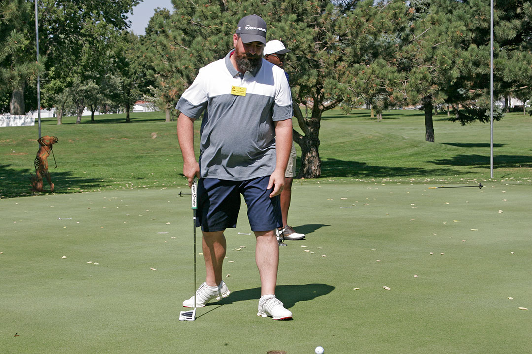 Putting Tournament Practice Green