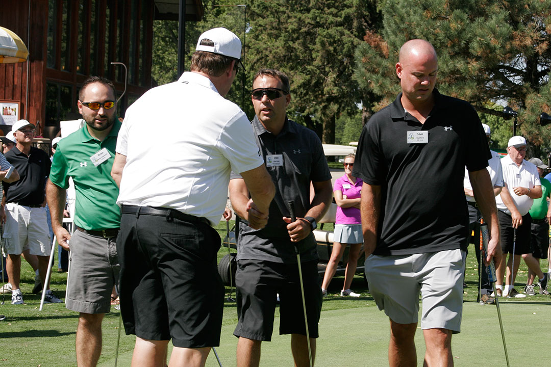 Putting Tournament Practice Green