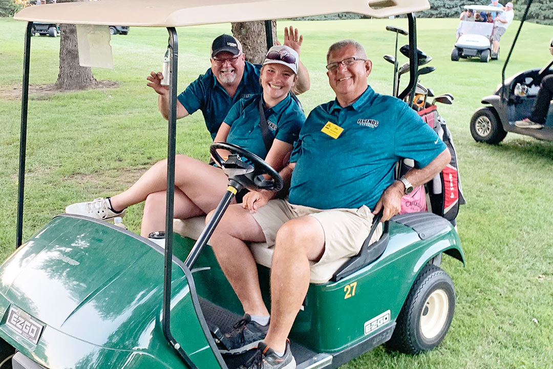 Three Generations Of The Gunderson Family, Wayne (left), Campbell (center) and Jim, Legends Concrete, Inc.