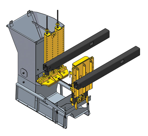 hook and go mold mount system