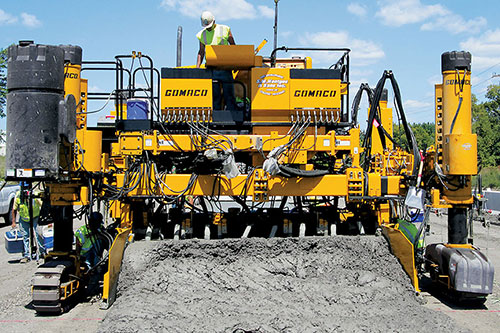 First Next Generation Commander III four-track paver