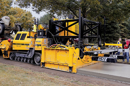 RTP-500 with prototype zero-clearance paver attachment