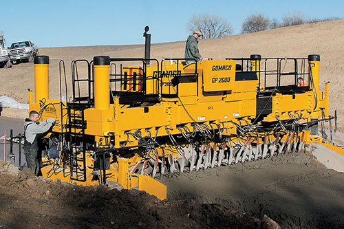 New Generation GP-2600 two-track paver