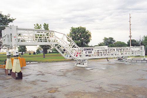 Prototype C-700 cylinder finisher