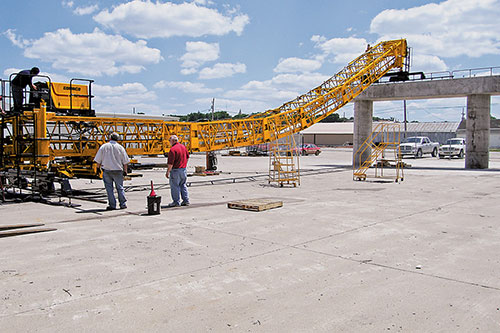 SL-750 on test pier