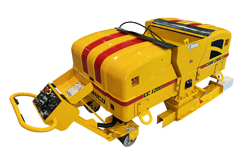 GOMACO, Manufacturer of Concrete Slipform Paving Equipment: Curb Cadet