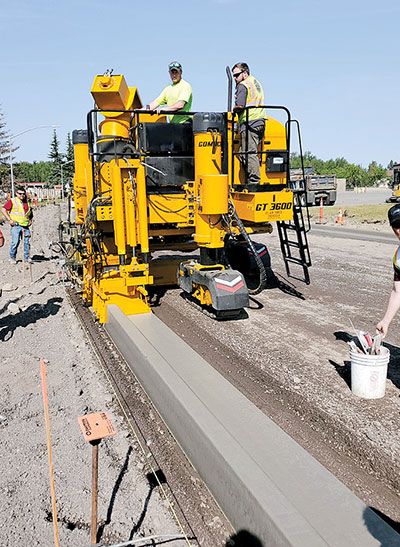 GT-3600 curb and gutter