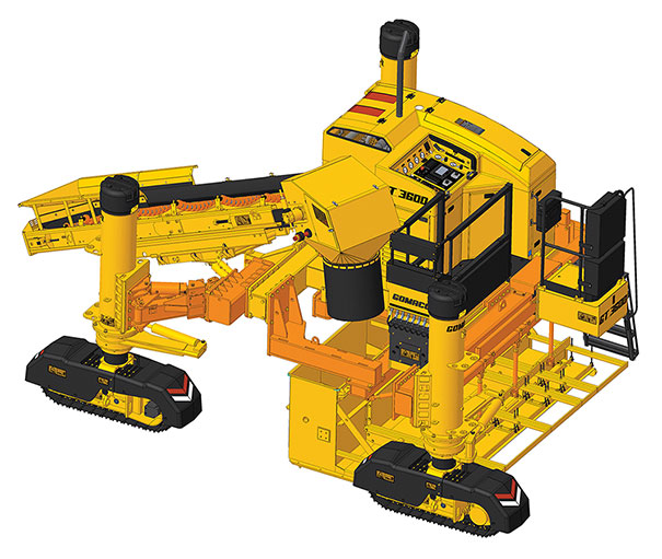 GT-3600 centermounted mold graphic