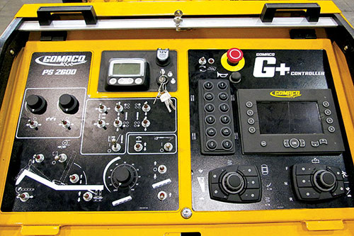 PS-2600 Placer/Spreader G+ controls