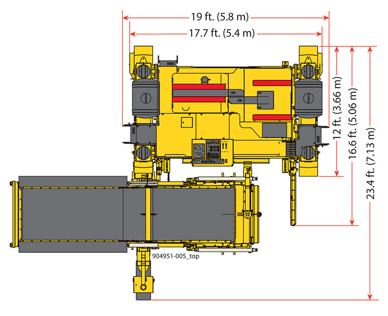 PS-2600 Placer/Spreader graphic