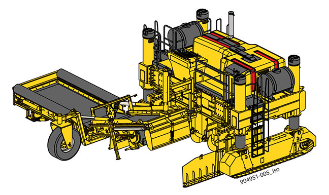 PS-2600 Placer/Spreader graphic