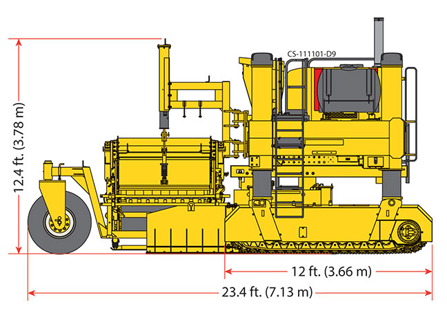 PS-2600 Placer/Spreader graphic