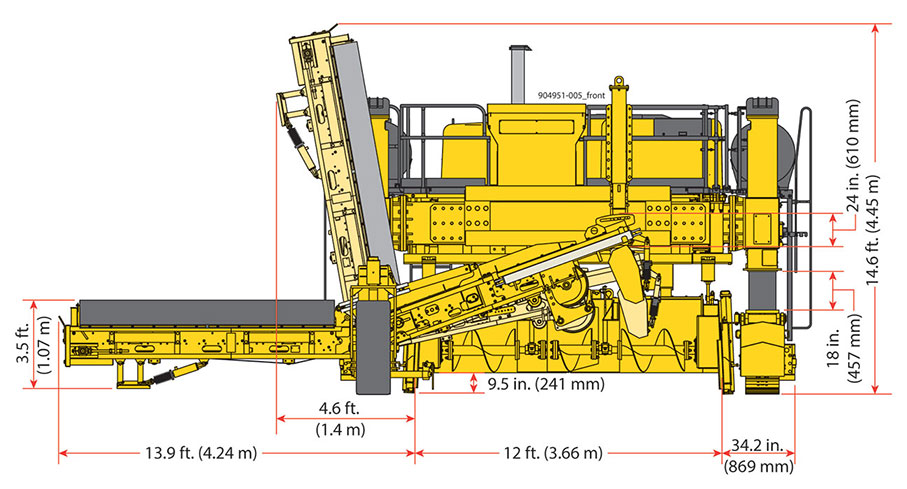 PS-2600 Placer/Spreader graphic