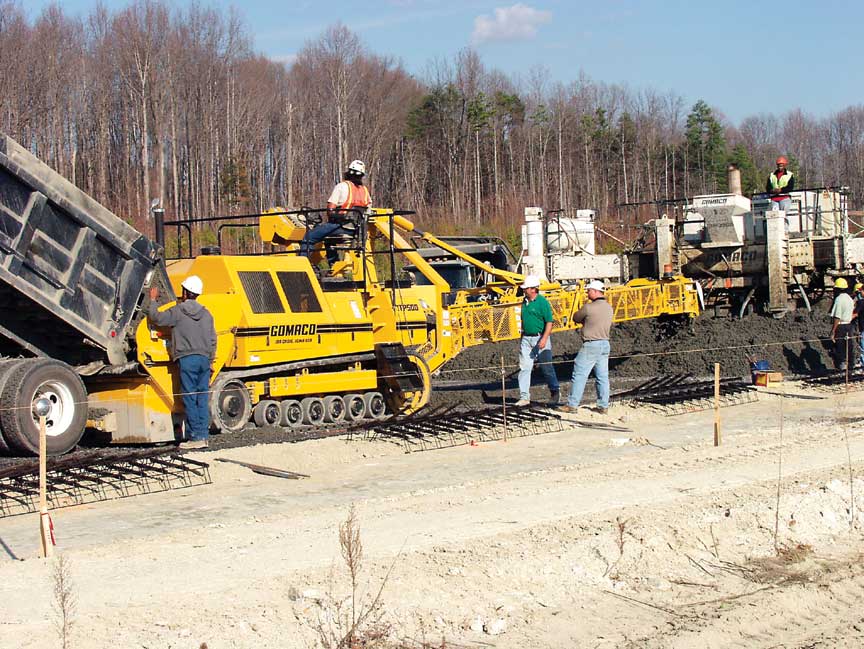 RTP-500 Rubber Tracked Placer