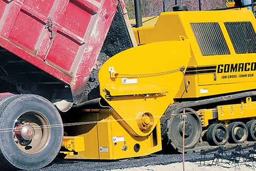 RTP-500 Rubber-Tracked Placer