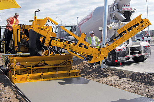 GT-3200 sidewalk paver