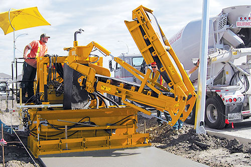 GT-3200 sidewalk paver