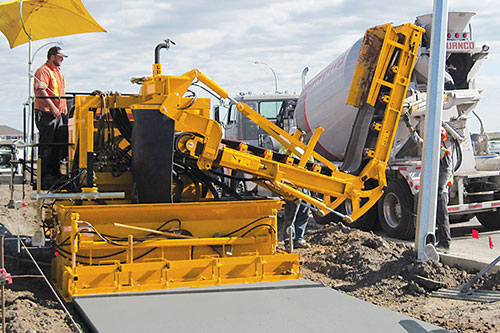 GT-3200 sidewalk paver