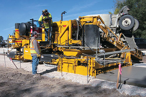 GT-3200 sidewalk paver