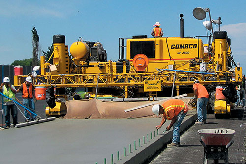 New Generation GP-2600 four-track paver