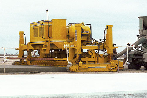 Prototype HW-165B two-track paver