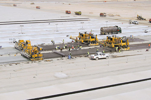 Airbase Paving In Afghanistan