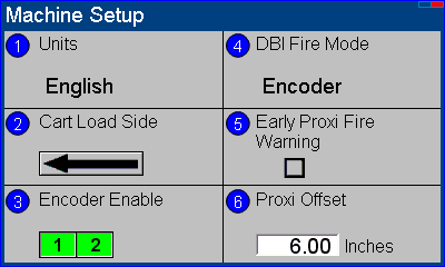 IDBI machine setup