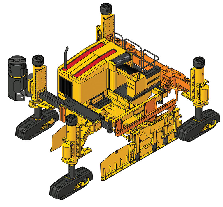 Commander III four-track