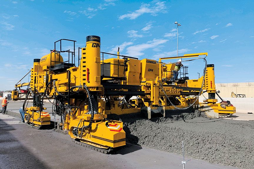 GOMACO, Manufacturer of Concrete Slipform Paving Equipment: Sensor Line &  Accessories