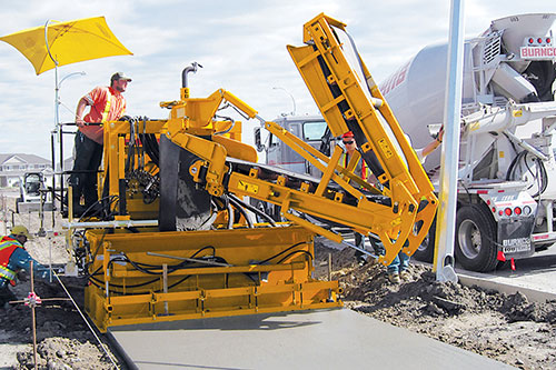 GOMACO GT-3200 sidewalk paver