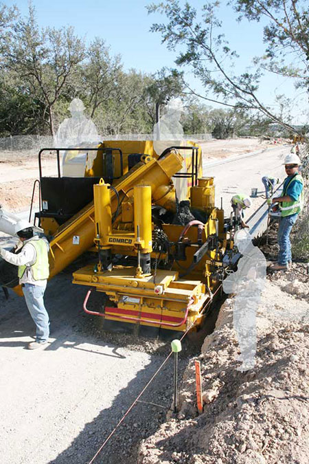 GOMACO GT-3200 sidewalk paver